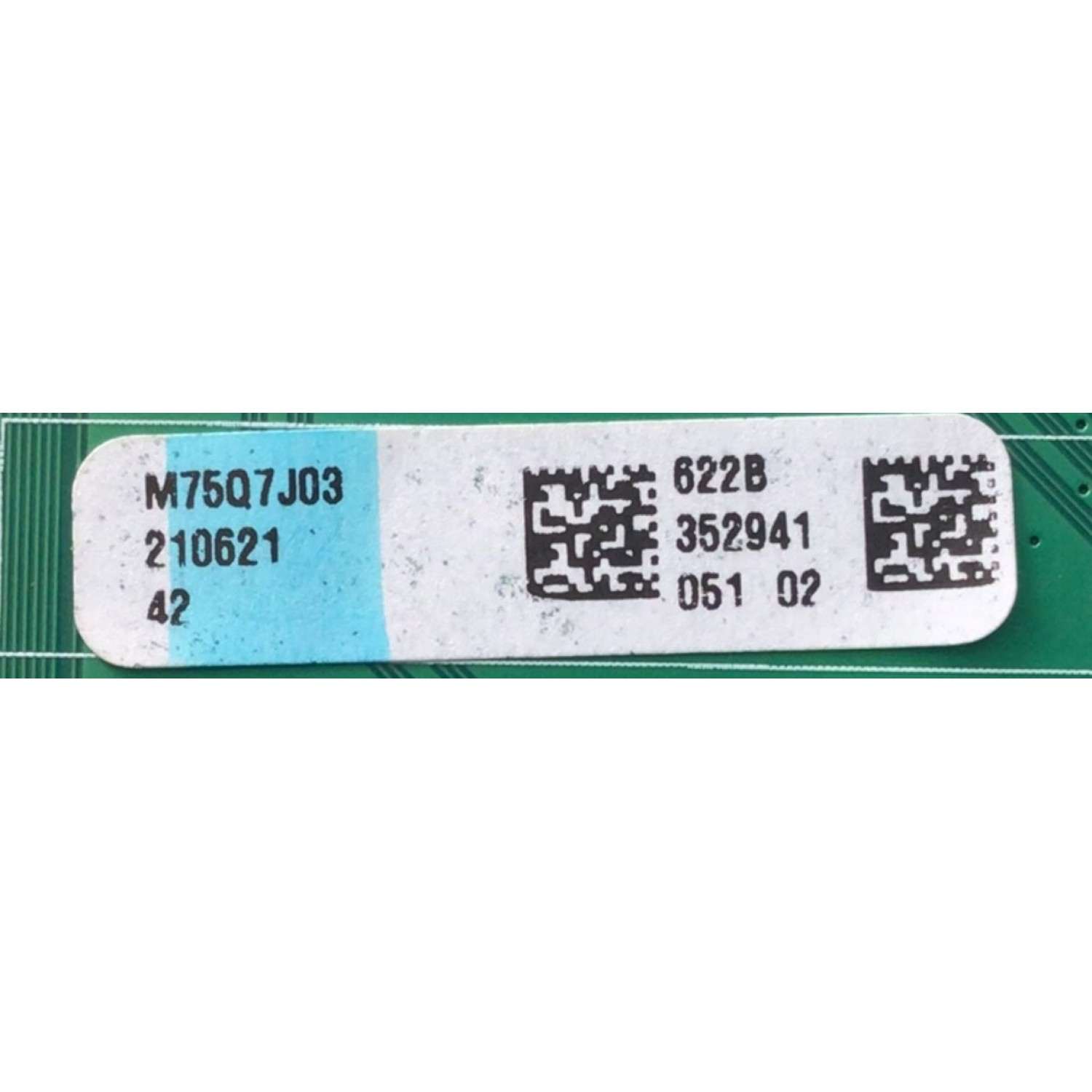 MAIN PARA TV VIZIO / NUMERO DE PARTE M75Q7J03 622B / 1P-0209X00-4010 / M75Q7J03 / 622B / DISPLAY BN96-51821A  / BN9651821A / JR754R3HA2Y / MODELO M75Q7-J03 LFTVE2KX - Imagen 2